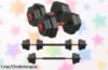 Consigue el set de mancuernas y barra SONGMICS 20 kg para entrenar en casa, un ofertón que no encontrarás fácilmente, ¡aprovéchalo antes de que se agote!