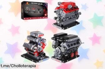 Construye tu propio motor con el kit mini JMBricklayer y aprende mientras te diviertes, ¡esta oferta está regaladísima! No dejes pasar esta oportunidad única.
