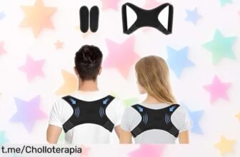 Corrige tu postura y cuida tu espalda con el corrector invisible que todos quieren, ¡un ofertón para sentirte bien sin complicaciones!