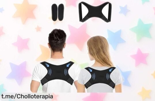 Corrige tu postura y cuida tu espalda con el corrector invisible que todos quieren, ¡un ofertón para sentirte bien sin complicaciones!
