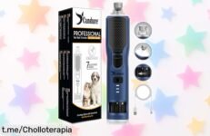 Cortauñas Candure para perros y gatos con protector de seguridad, corta en segundos ¡Aprovecha este precio loco que es un super chollo! Haz que sus patas estén felices ya mismo.