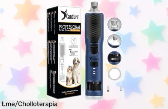 Cortauñas Candure para perros y gatos con protector de seguridad, corta en segundos ¡Aprovecha este precio loco que es un super chollo! Haz que sus patas estén felices ya mismo.