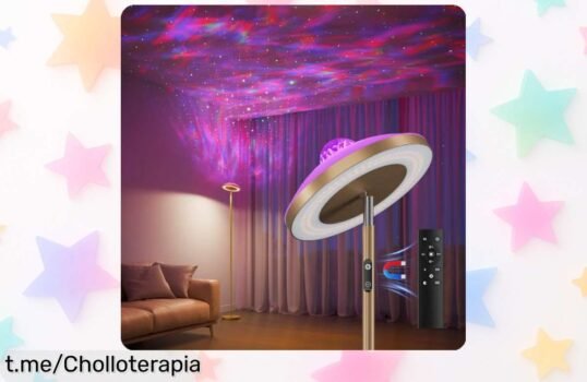 Crea el ambiente perfecto en tu hogar con la lámpara de pie inteligente DUSKTEC, un chollo que iluminará tus noches y llenará de magia tu espacio. ¡No te quedes sin ella!