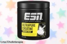 Creatina en polvo vegana ESN Ultrapure, calidad alemana y 71 dosis: ¡aprovecha este chollazo que está increíblemente rebajado y potencia tus entrenamientos!