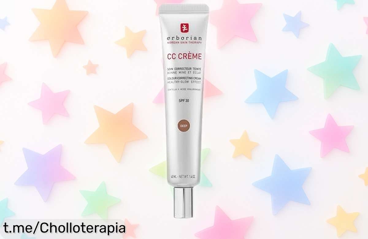 Crema facial iluminadora Erborian con centella asiática a precio loco: hidrata, unifica el tono y protege tu piel radiante todo el día. ¡Hazte con ella antes de que se agote!