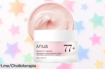 Crema hidratante ANUA Peach con niacinamida a precio loco: piel suave y radiante, ¡no dejes pasar este super chollo que hará brillar tu maquillaje todo el día!