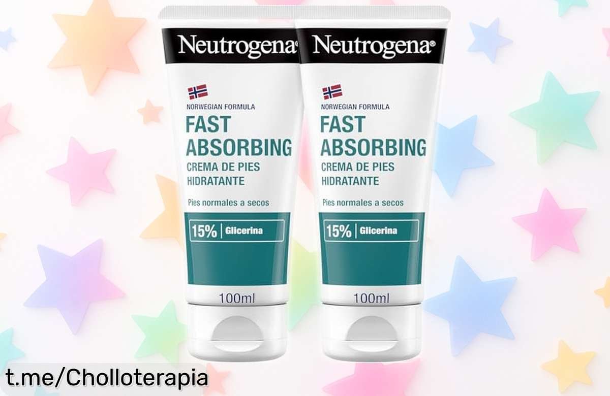 Crema ultra hidratante para pies secos Neutrogena en pack de 2, ¡ofertón increíble que dejará tus pies suaves todo el día! Aprovecha esta oportunidad única y siente la diferencia ya.