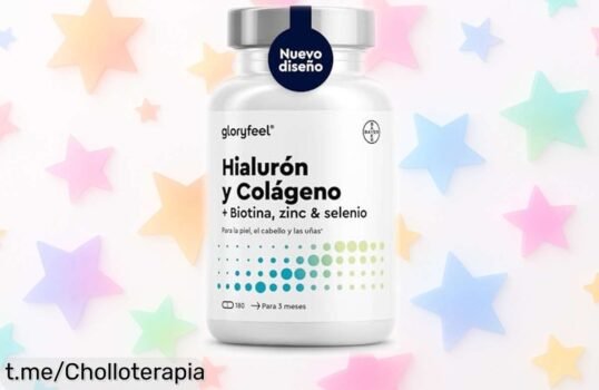 Cuida tu piel y huesos con el colágeno + ácido hialurónico en cápsulas, ahora a un precio tan rebajado que lo tendrás sí o sí. ¡Hazte sentir bien hoy mismo!