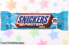 Deliciosas barras de proteínas Snickers Crisp en pack de 12, ¡tómate un aperitivo crujiente y lleno de energía que vuela con este precio loco!