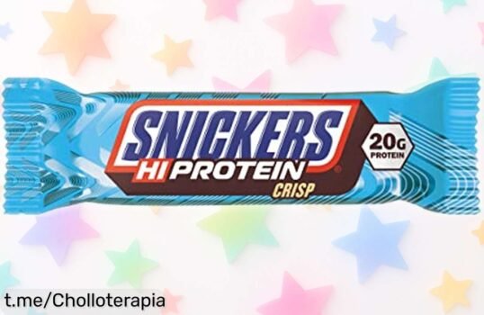 Deliciosas barras de proteínas Snickers Crisp en pack de 12, ¡tómate un aperitivo crujiente y lleno de energía que vuela con este precio loco!