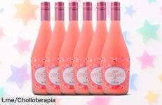 Delicioso frizzante rosado Viña Albali en pack de 6 botellas: ideal para tus momentos especiales, ahora a un precio increíble que no puedes dejar escapar.