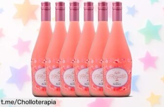 Delicioso frizzante rosado Viña Albali en pack de 6 botellas: ideal para tus momentos especiales, ahora a un precio increíble que no puedes dejar escapar.