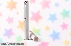 Depiladora de cejas Finishing Touch Flawless con cabezal de oro 18k y luz LED, un chollo que cuida tu piel y te acompaña a donde vayas; ¡no te la puedes perder!