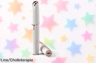 Depiladora de cejas Finishing Touch Flawless con cabezal de oro 18k y luz LED, un chollo que cuida tu piel y te acompaña a donde vayas; ¡no te la puedes perder!