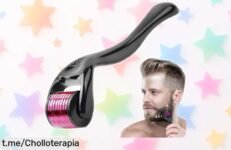 Derma Roller DWFEYOI 0.5mm con microagujas de titanio, un chollo que hará brillar tu piel y reducir arrugas y cicatrices ¡no te quedes sin el tuyo antes de que se acabe!