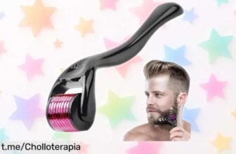 Derma Roller DWFEYOI 0.5mm con microagujas de titanio, un chollo que hará brillar tu piel y reducir arrugas y cicatrices ¡no te quedes sin el tuyo antes de que se acabe!