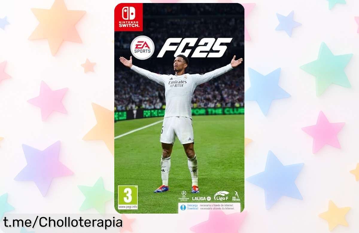 Descubre EA SPORTS FC 25 para Switch: el juego que transformará tus partidos con modo Rush y equipos reales. ¡Consíguelo a un precio loco y no pares de jugar!