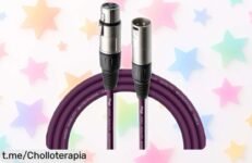 Descubre el cable para micrófono XLR de 3 metros Stagg, un ofertón impresionante que hará brillar tu sonido. ¡Hazte con él antes de que se acabe!