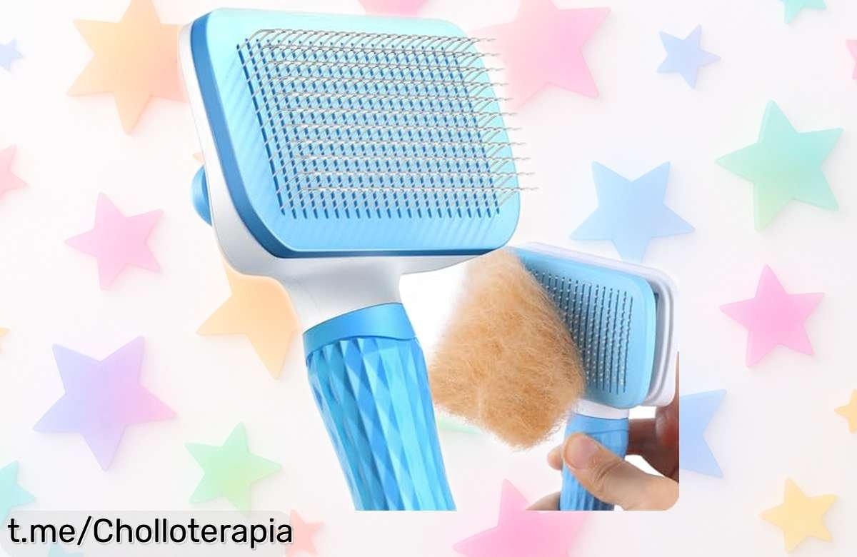 Descubre el cepillo ACE2ACE para perros y gatos: limpia, masajea y cuida con un clic. ¡Llévalo ahora a precio loco antes de que se agote!