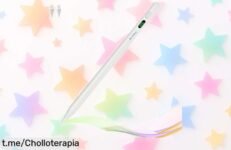 Descubre el fantástico lápiz Antika Stylus para iPad: súper preciso, carga rápida y duración de 14 horas. ¡Este ofertón te ayudará a crear sin límites!