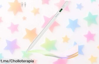 Descubre el fantástico lápiz Antika Stylus para iPad: súper preciso, carga rápida y duración de 14 horas. ¡Este ofertón te ayudará a crear sin límites!
