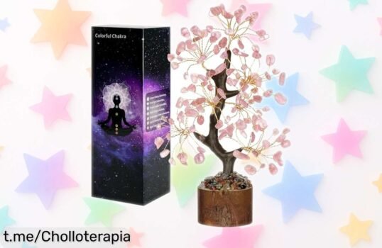 Descubre el impresionante Árbol de la Vida Vicloon en cristal, un detallazo a precio loco que trae energía positiva y buena suerte; ¡decore tu espacio ya y siente la paz en tu hogar!