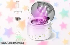 Descubre el limpiador de ultrasonidos que deja tus gafas, brochas y dentaduras como nuevas, ahora a un precio increíblemente bajo ¡No dejes pasar esta oportunidad única!