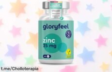 Descubre el pack de 400 tabletas de zinc vegano para lucir piel, pelo y uñas espectaculares a un precio que ni te imaginas, ¡no dejes pasar esta oferta increíble!