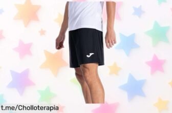 Descubre el pantalón corto deportivo Joma Treviso que se ajusta a tu ritmo y seca en un abrir y cerrar de ojos: ¡no pierdas esta oferta y muévete sin límites!