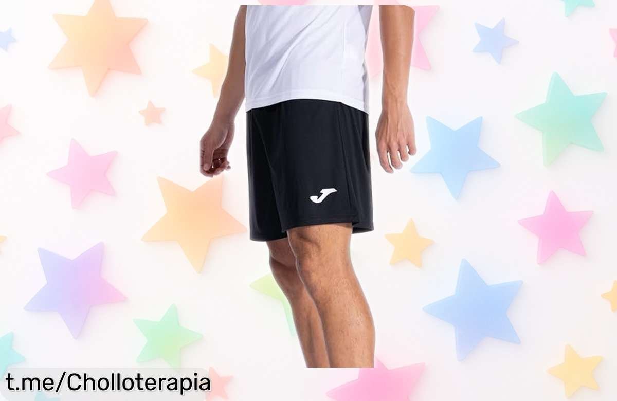 Descubre el pantalón corto deportivo Joma Treviso que se ajusta a tu ritmo y seca en un abrir y cerrar de ojos: ¡no pierdas esta oferta y muévete sin límites!