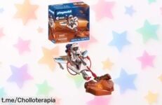 Descubre el planeador espacial de PLAYMOBIL que dispara, ideal para pequeños exploradores y ahora a un precio de ganga irresistible que hará volar su imaginación.