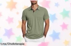 Descubre el polo de hombre TARAINYA, elegante y duradero, un ofertón que no puedes dejar pasar para lucir increíble todos los días. ¡Házte con él antes de que se agote!