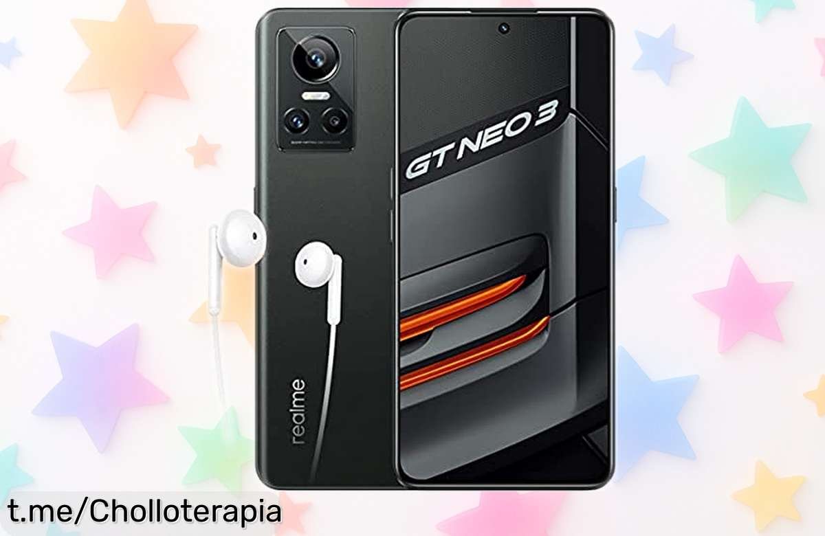Descubre el smartphone Realme GT Neo 3: carga ultra rápida de 150 W y pantalla super fluida a un precio loco que se va a volar, ¡no te quedes sin el tuyo!