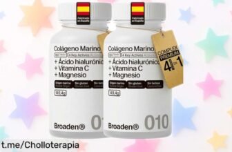 Descubre el super chollo de 360 cápsulas de colágeno COMPLEX: cuida piel, cabello y uñas al mejor precio loco que jamás has visto, ¡dale a tu cuerpo lo que necesita ya!
