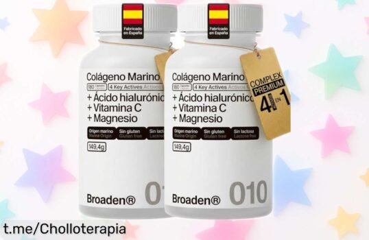 Descubre el super chollo de 360 cápsulas de colágeno COMPLEX: cuida piel, cabello y uñas al mejor precio loco que jamás has visto, ¡dale a tu cuerpo lo que necesita ya!