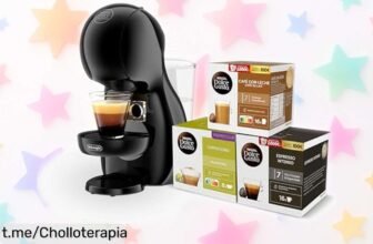 Descubre la cafetera De'Longhi Nescafé Dolce Gusto Piccolo XS a precio regalado y prepara más de 30 bebidas irresistibles en casa, ¡tu momento coffee te espera!