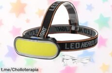 Descubre la increíble linterna Faro para acampar, ¡ideal para senderismo! Aprovecha el ofertón y alumbra tus aventuras como nunca antes.