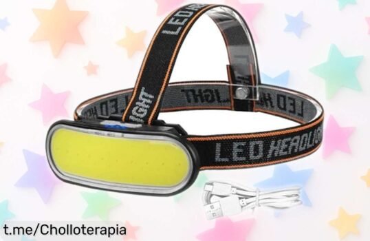 Descubre la increíble linterna Faro para acampar, ¡ideal para senderismo! Aprovecha el ofertón y alumbra tus aventuras como nunca antes.