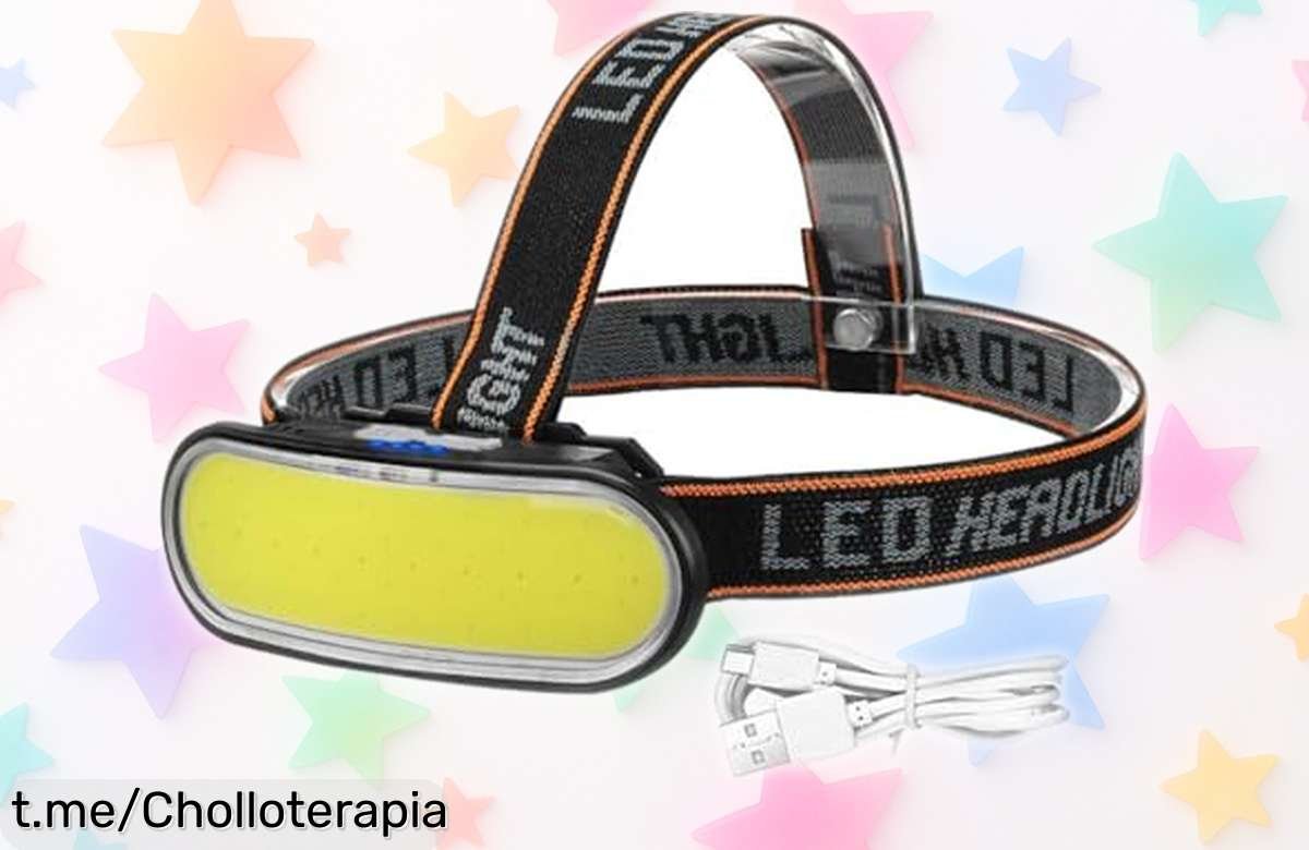 Descubre la increíble linterna Faro para acampar, ¡ideal para senderismo! Aprovecha el ofertón y alumbra tus aventuras como nunca antes.