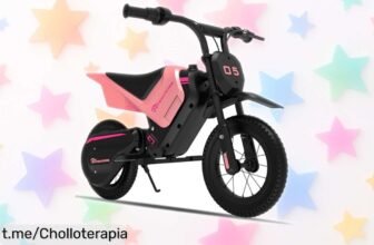 Descubre la increíble moto eléctrica para peques EVERCROSS EV05M, un ofertón con motor potente y velocidad ajustable que hará sonreír a tus hijos cada día. ¡Aprovecha esta oportunidad única!