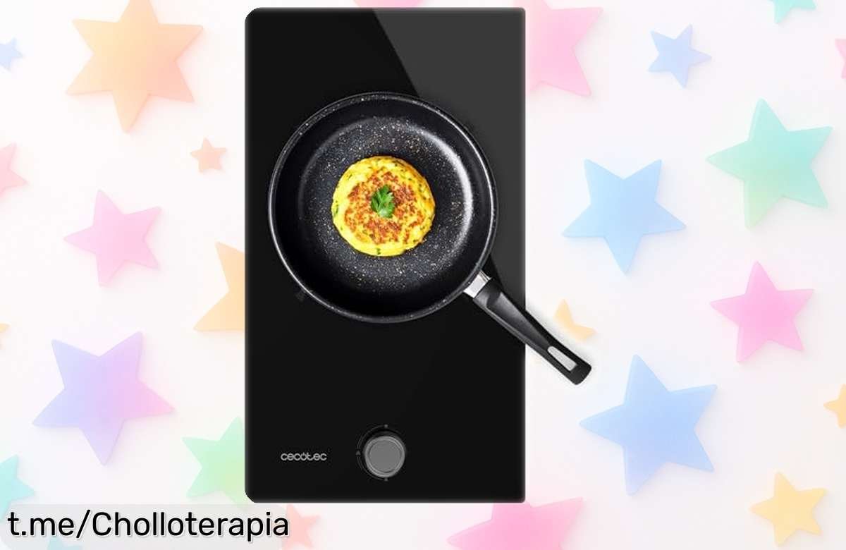 Descubre la increíble placa de gas Cecotec Bolero Squad GN 1200S, perfecta para cocinar como un chef en casa a ¡un precio regalado que no podrás dejar pasar!