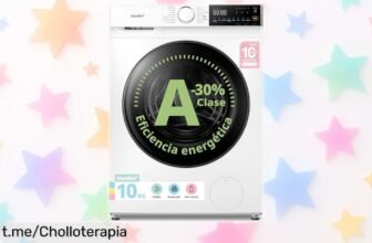 Descubre la lavadora COMFEE’ 10kg que puedes controlar desde tu móvil, un ofertón increíble para disfrutar de ropa impecable y sin olores. ¡No dejes pasar esta oportunidad!