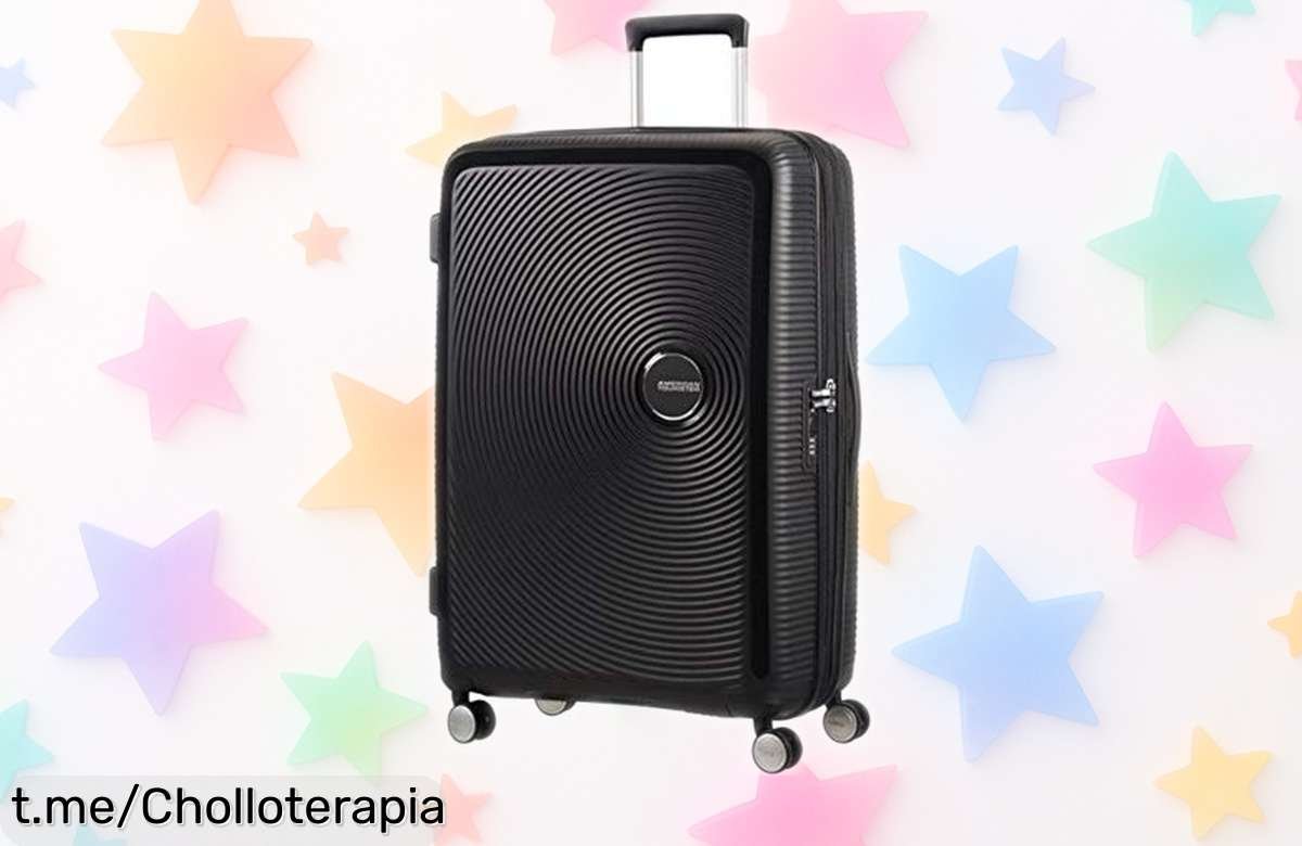 Descubre la maleta grande American Tourister Soundbox, resistente y con precio rebajado: ¡viaja sin preocupaciones y disfruta de cada aventura!