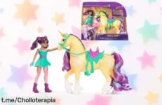 Descubre la muñeca Ava y su unicornio Brizna, un pack de aventuras chulísimo que hará brillar los ojos de tus peques a precio imbatible. ¡No te quedes sin el tuyo!