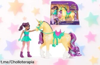 Descubre la muñeca Ava y su unicornio Brizna, un pack de aventuras chulísimo que hará brillar los ojos de tus peques a precio imbatible. ¡No te quedes sin el tuyo!