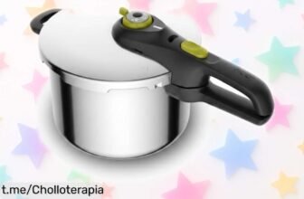 Descubre la olla a presión Tefal Secure 5 Neo de 6L, cocina rápido y seguro; ¡ofertón increíble que te sorprenderá y hará más fácil tus comidas!