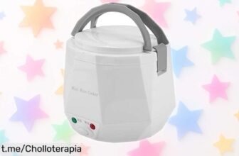 Descubre la olla arrocera eléctrica mini de 1,6 L que cocina sin líos y se limpia al instante a un precio regalado, ¡no te pierdas esta oportunidad para disfrutar comidas ricas!