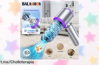 Descubre la potente aspiradora 4 en 1 con motor sin escobillas: ¡ahora a un precio de risa! Aprovecha esta oportunidad única y pon tu hogar, coche o camping impecables.