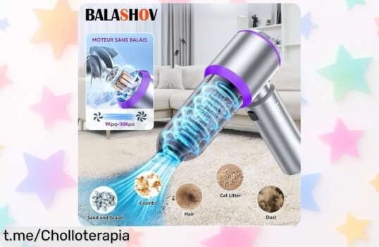 Descubre la potente aspiradora 4 en 1 con motor sin escobillas: ¡ahora a un precio de risa! Aprovecha esta oportunidad única y pon tu hogar, coche o camping impecables.