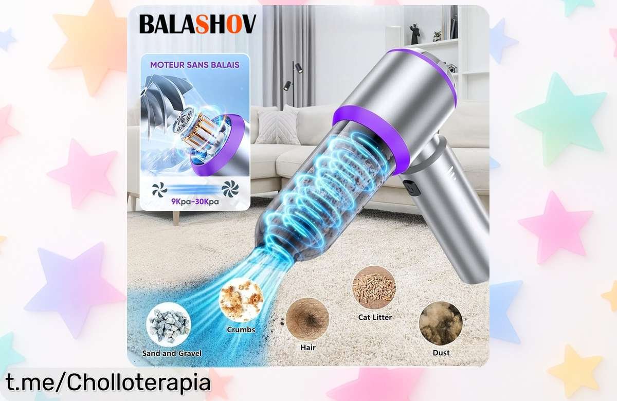 Descubre la potente aspiradora 4 en 1 con motor sin escobillas: ¡ahora a un precio de risa! Aprovecha esta oportunidad única y pon tu hogar, coche o camping impecables.